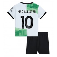 Dres Liverpool Alexis Mac Allister #10 Preč pre deti 2023-24 Krátky Rukáv (+ trenírky)
